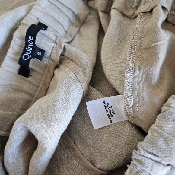 Quince | Organic Linen Pants In Driftwood Womens Small - Picture 10 of 10